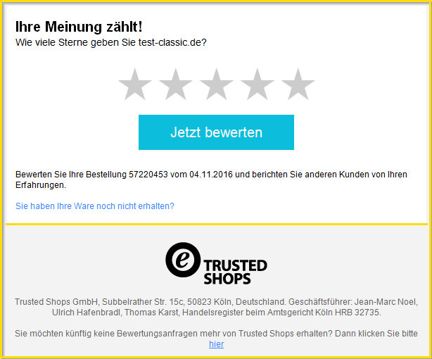 Trusted Shops Anleitung Bewertung abgeben